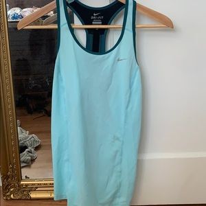 Blue nike tank